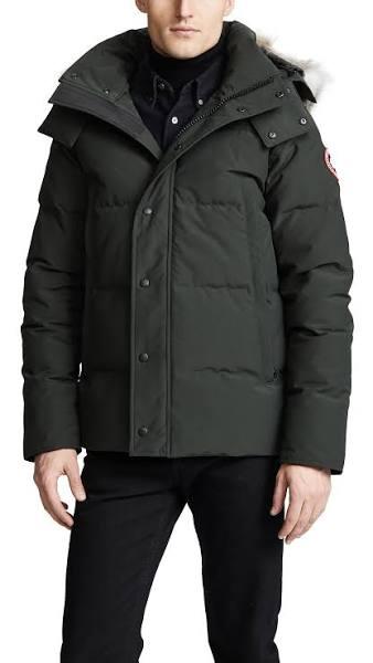 Canada Goose Wyndham Parka (Men, Graphite, S)