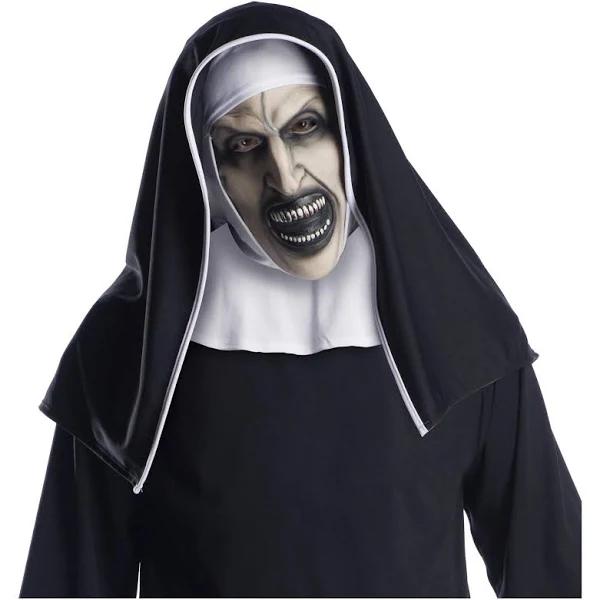 The Nun 3/4 Mask With Headpiece Adult