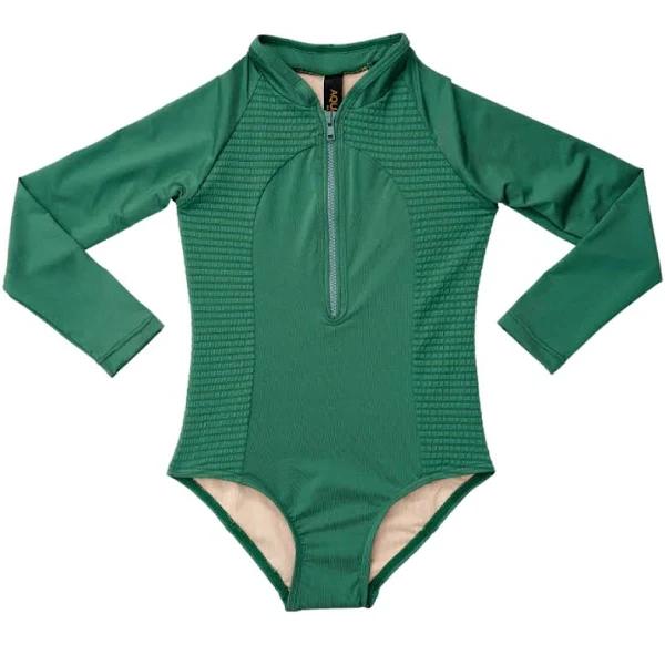 Stepping Stones Long Sleeve One Piece Sage / 16