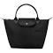 Longchamp Le Pliage Original Shoulder Bag (Small, Black)