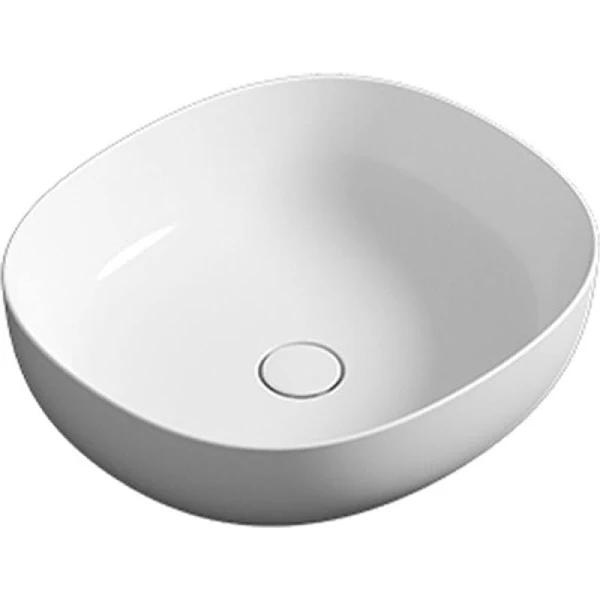 Parisi Pod 500mm Bench Basin - Gloss White