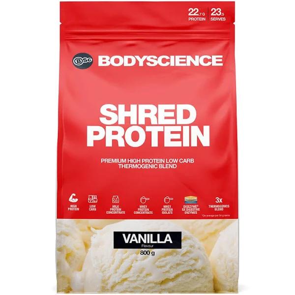 BSc Shred Protein Powder 1.8kg / Vanilla