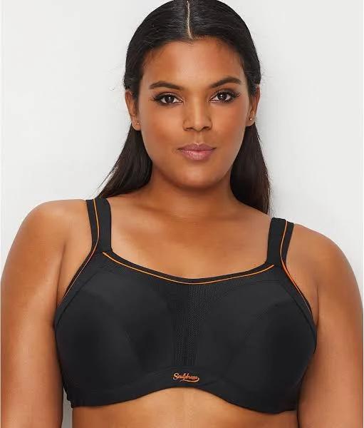 Sculptresse Activate Non Padded Underwired Sports Bra - Black 18J