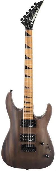 Jackson JS Series Dinky Arch Top JS24 DKAM, Caramelized Maple Fingerboard, Black Stain