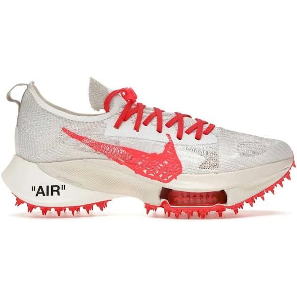 Off‐White x Nike Air Zoom Turbo Next% Flyknit 'White' CV0697‐100 US 8.5