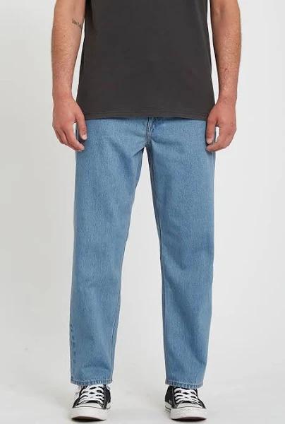 Volcom Modown Tapered Denim Blue 28