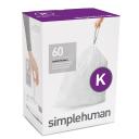 simplehuman Code K Custom Fit Liners 60pk