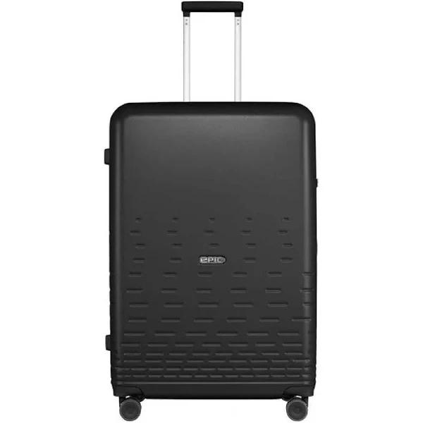 Epic Luggage Epic Spin 75cm Large Lightweight Suitcase - Matt, Black