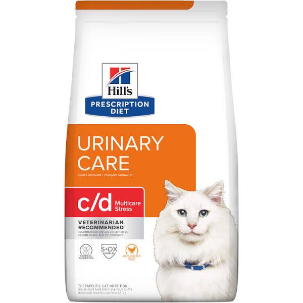 Hill's Prescription Diet C/D Multicare Stress Urinary Care Dry Cat Food - 7.98kg