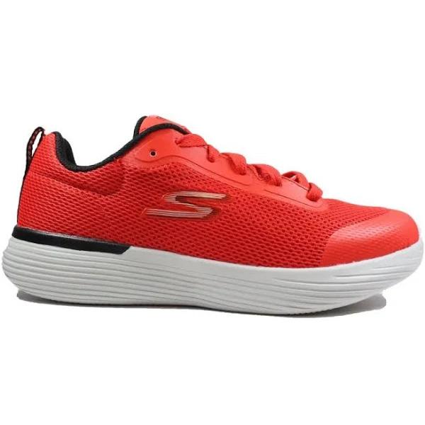 Kids Skechers Go Run 400 V2 - Omega Red/Black Lace Up Trainers