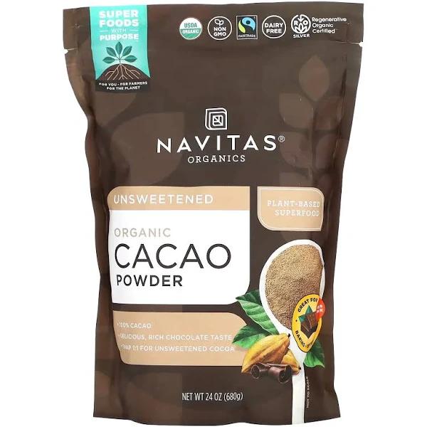 Navitas Organics Organic Cacao Powder 24 oz (680 g)