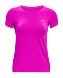 Under Armour Women's HeatGear Armour Short Sleeve Pink MD