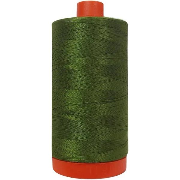 Aurifil 50 Very Dark Olive Thread, 2887