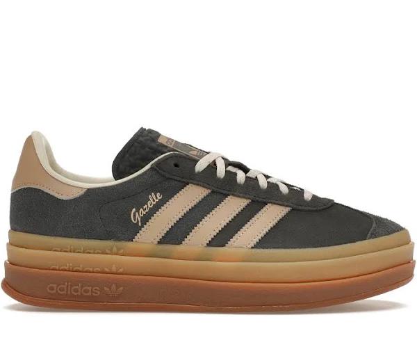 Adidas Gazelle Bold Grey Magic Beige Gum (Women's)