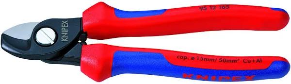 Knipex 9512165 Cable Shears with multi-component Grips 6 1/4 in