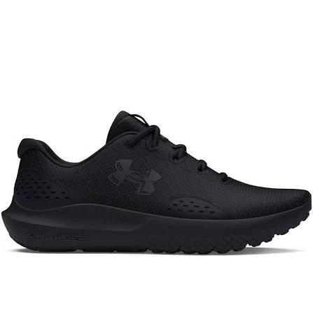 Under Armour Mens UA Surge 4 Running Shoe - Black/Black