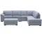 Rumpus - Fabric Corner Suite Left-Hand Facing Chaise with Sofa Bed by Amart Furniture