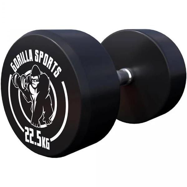 Gorilla Sports Commercial Grade Dumbbell 22.5kg