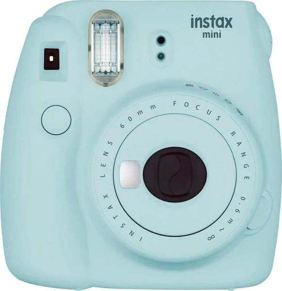 Fujifilm Instax Mini 9 Instant Camera - Ice Blue