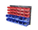 30 Bins Garage Workshop Wall Mounted Tool Box Storage Organiser Rack