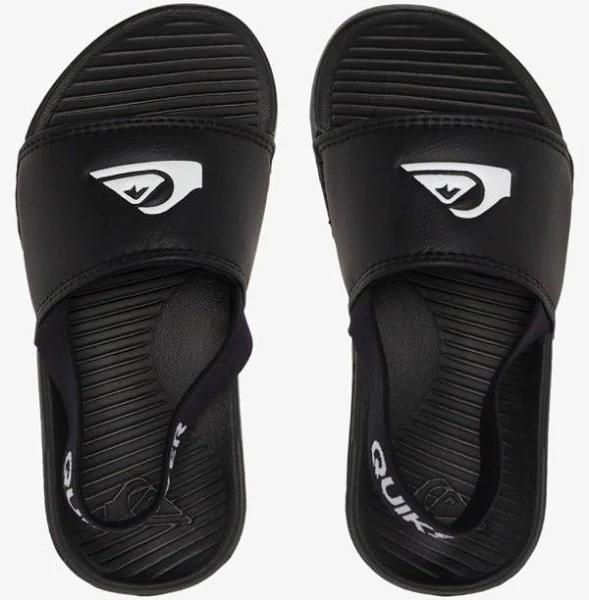 Quiksilver Boys 2-7 Bright Coast Slides Blue Size 10