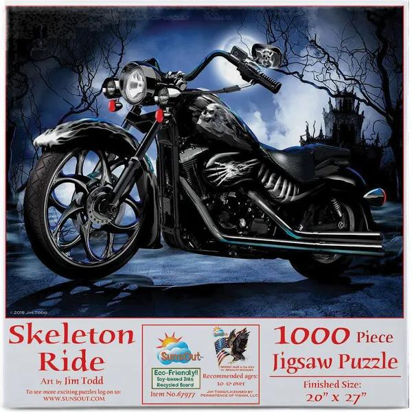 Sunsout - Skeleton Ride Puzzle 1000pc