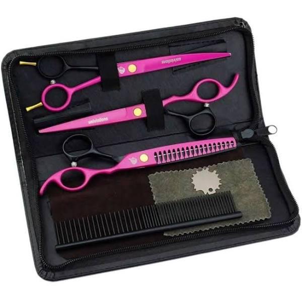 Pet Grooming Curved Scissors With Multi