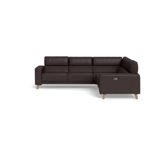 Sterling Leather Electric Recliner Modular Sofa Espresso by Freedom