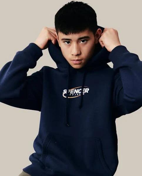 Spencer Project Boys Teen Boys Nitro Hoodie in Navy Size 12-13