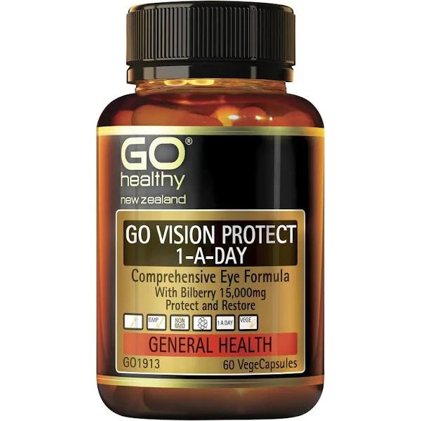 Go Healthy Go Vision Protect 1-A-Day 60 VegeCapsules