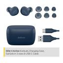 Jabra Elite 4 Active True Wireless Headphones - Navy