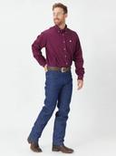 Wrangler Men's 13MWZ Cowboy Cut Original Fit Jean, Rigid Indigo, 36W x