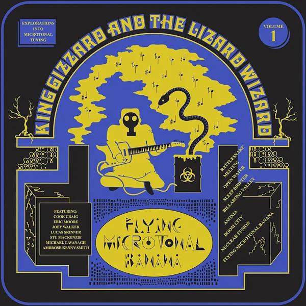 King Gizzard & The Lizard Wizard Flying Microtonal Banana Eco Vinyl LP