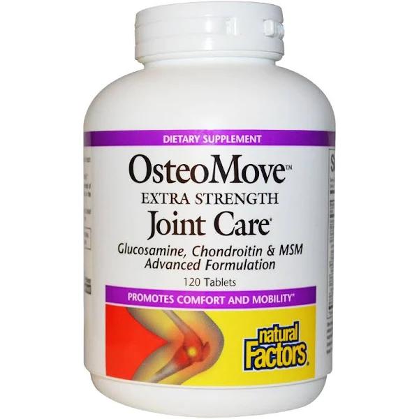 Natural Factors OsteoMove Extra Strength Joint Care 120 Tablets