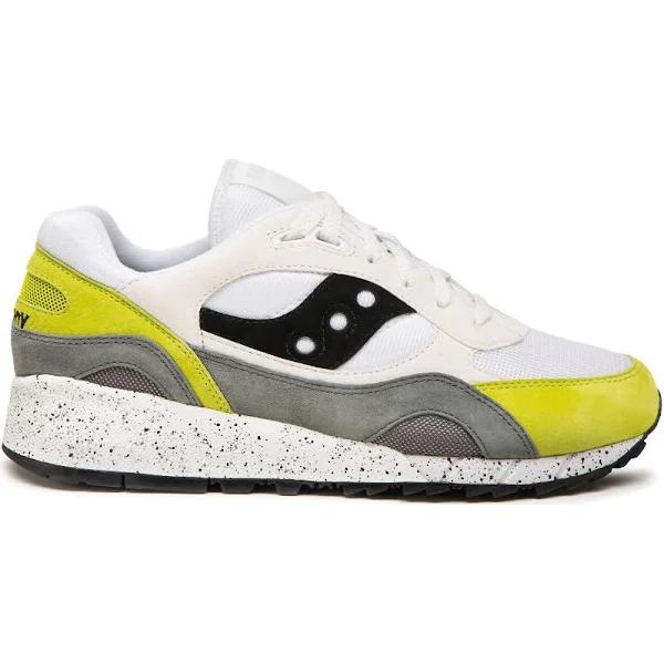 Saucony 6000 Shoes - Size 8.5 - White/primrose