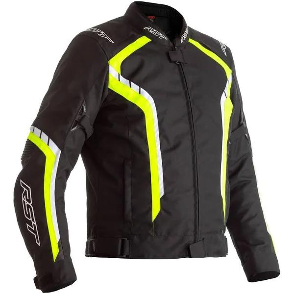 RST Axis CE Sport Waterproof Jacket - Fluro Yellow - 4XL