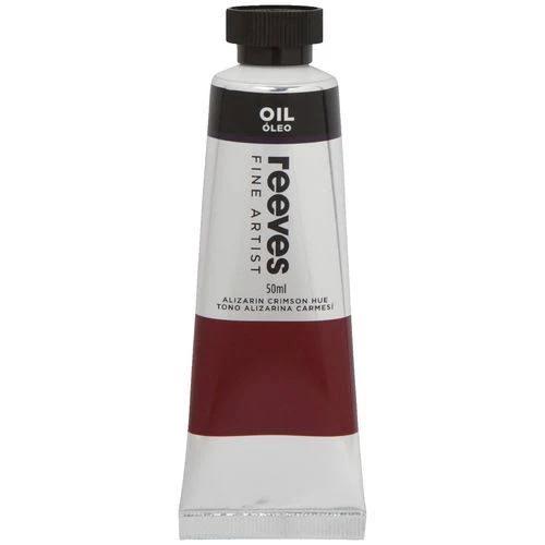 Reeves Fine Artist Oil Paints 50ml Alizarin Crimson Hue