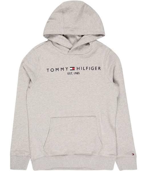 Tommy Hilfiger Kids' Essential Hoodie - Light Grey Heather - 6 Years