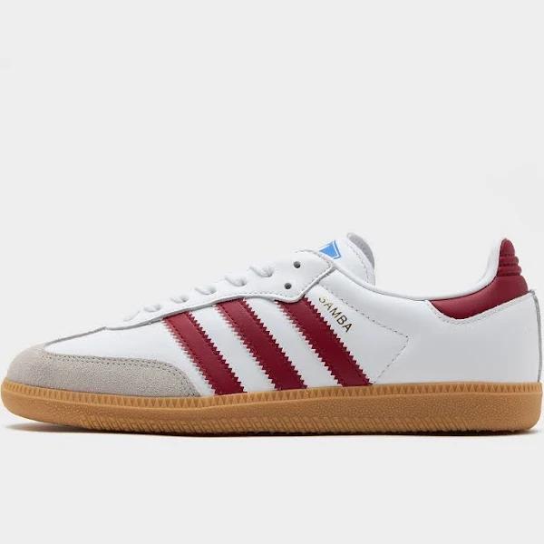 Adidas Samba OG Ftw White/ Core Burgundy/ Gum