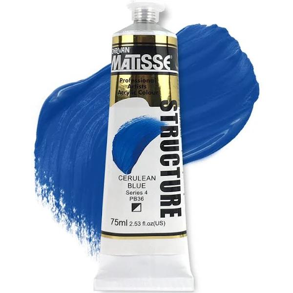 Matisse Structure Acrylic 75ml S4 - Cerulean Blue