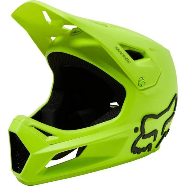 Fox Rampage MTB Full Face Helmet Lime Green