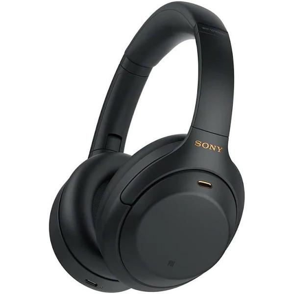 Sony WH-1000XM4 Noise Cancelling Wireless Headphones - 30HR Battery Life - Over Ear Style - Optimised For Alexa and Google Assistant - Built-in Mic