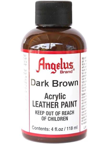 Angelus Leather Paint 4 oz Dark Brown