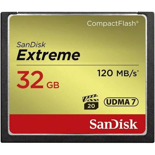 SanDisk Extreme CF Card 32GB 120MB/s