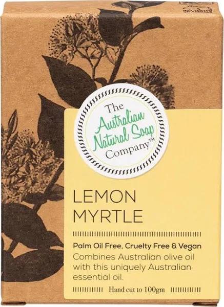 The Australian Natural Soap Co Lemon Myrtle Soap 100g