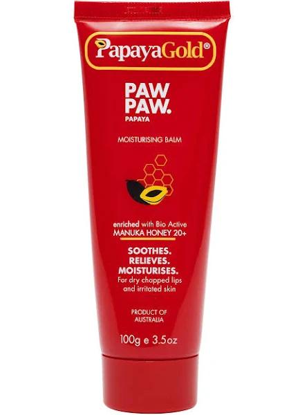 Papaya Gold Paw Paw With Manuka Honey Ointment 100g