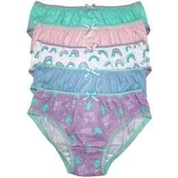 For Kids Girls Briefs Sizes 3-4 Assorted 5 Pack