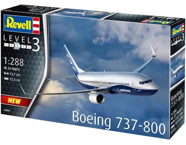 Revell 63809 1/288 Model Set Boeing 737-800