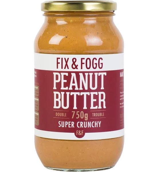 Fix & Fogg Peanut Butter Super Crunchy 750g