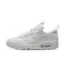 Nike Women's Air Max 90 Futura White/White - Size 5